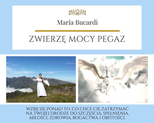 Maria Bucardi Zwierzę Mocy znaczenie Pegaz